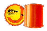 Леска Justron 500 м оранжевая