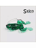 Искусственная лягушка незацепляйка, 2 шт. (Изумрудная)