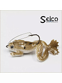 Искусственная лягушка незацепляйка, 2 шт. (Коричневая)